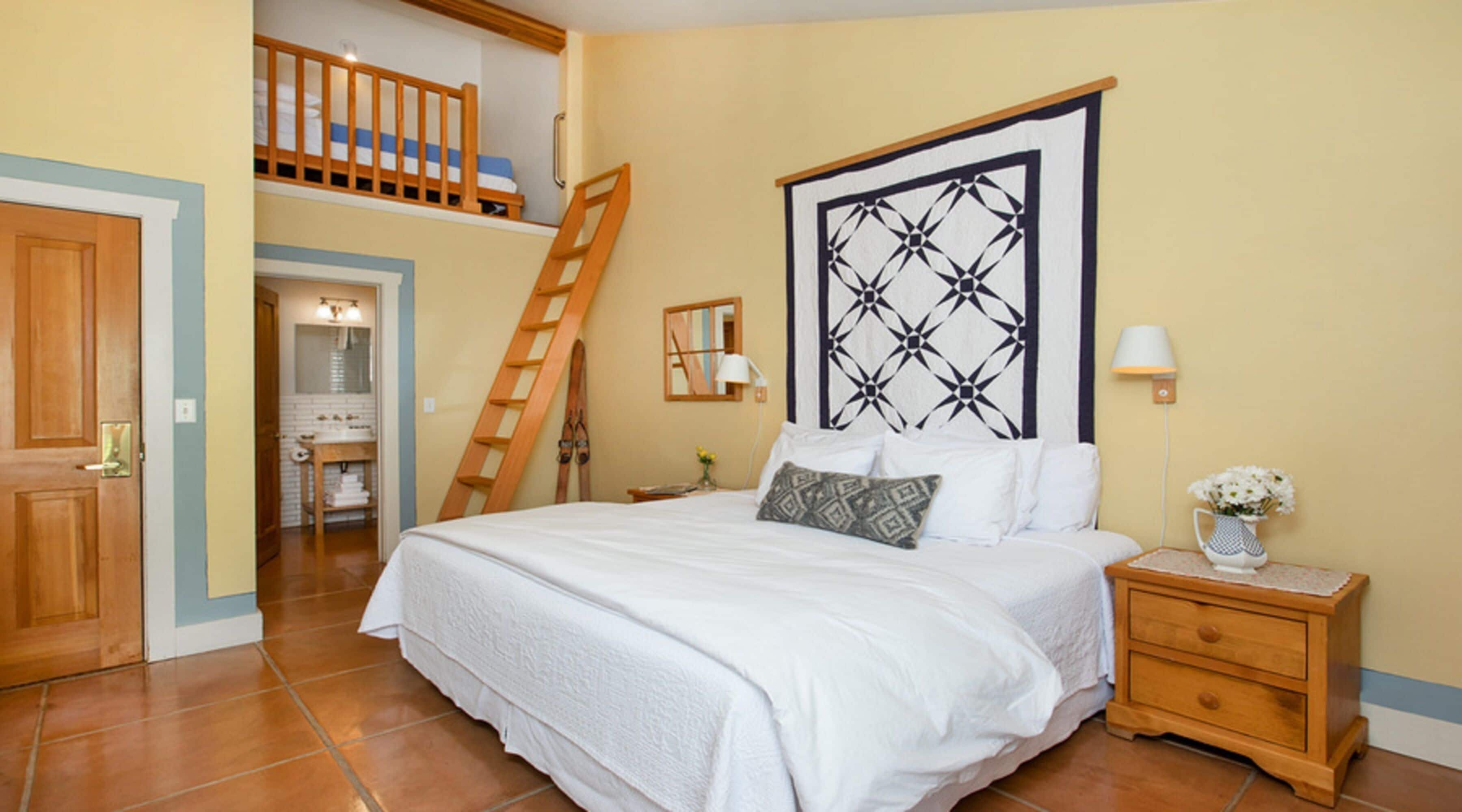 loft, multiple beds | egyptian cotton sheets, premium bedding, down duvets, in-room safe