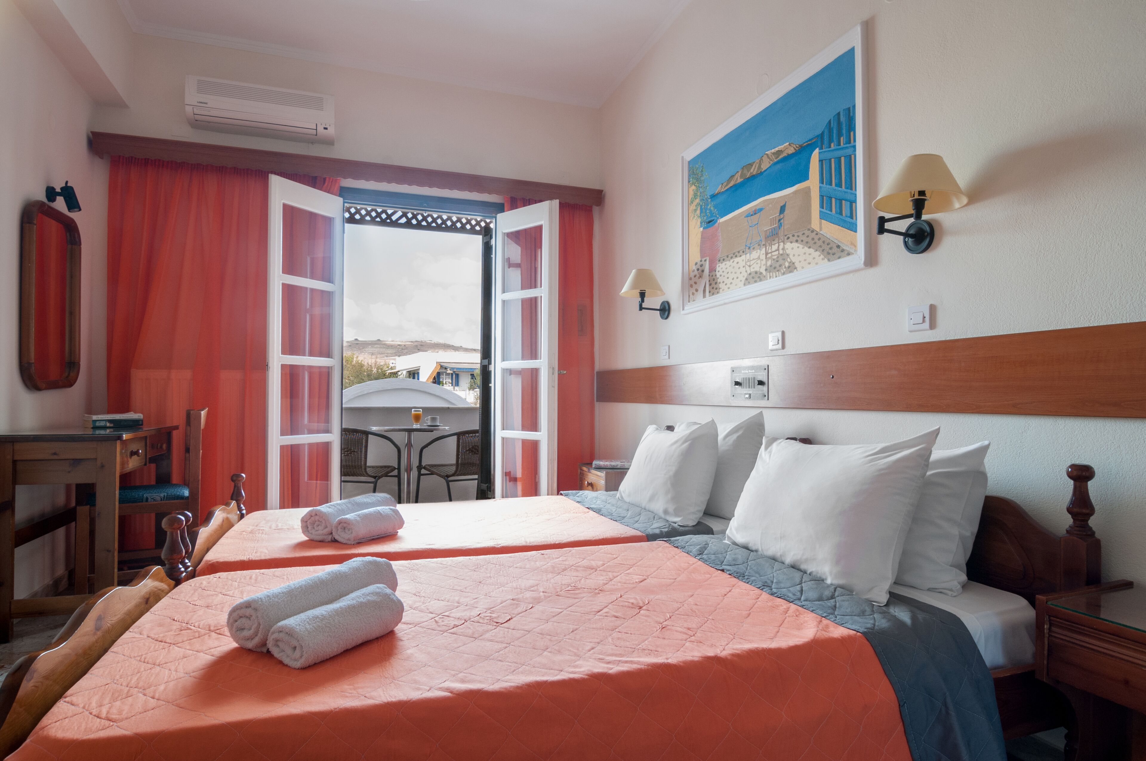 Standard Twin Room | Pillow-top beds, in-room safe, desk, iron/ironing board