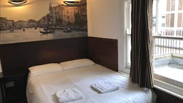 Hypo-allergenic bedding, memory-foam beds, individually decorated