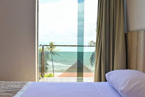 Apartamento Vista Mar | Frigobar, cofres nos quartos, camas extras/dobráveis (sobretaxa)
