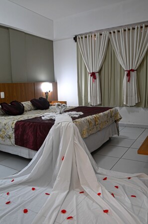 Free cribs/infant beds, free rollaway beds, free WiFi - Aram Residence Praia Hotel (Natal)