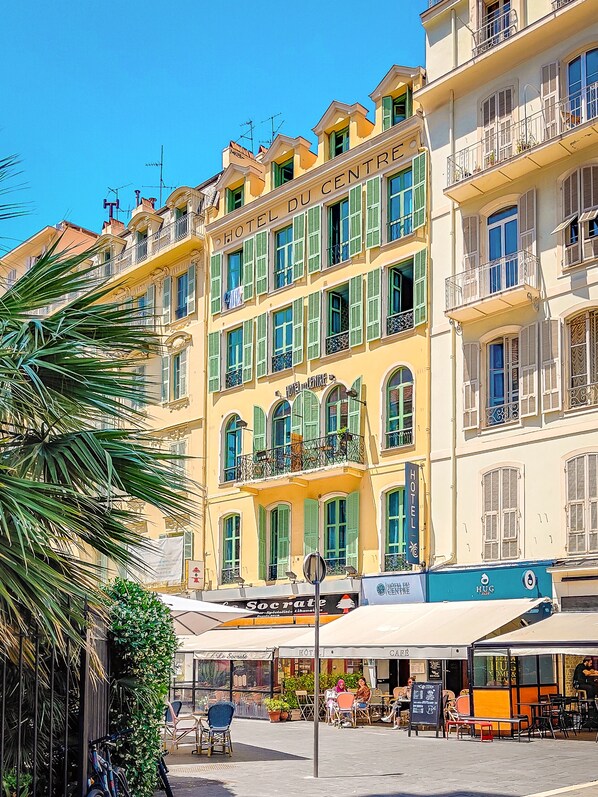 Façade de l’hébergement