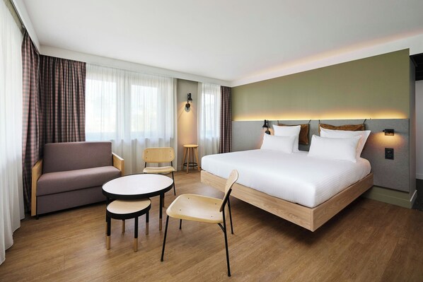 Chambre, 1 grand lit | Literie de qualité supérieure