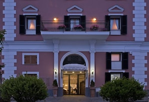 Front of property - evening/night