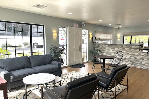 Zona de estar del vestíbulo