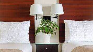 In-room safe, desk, laptop workspace, blackout drapes