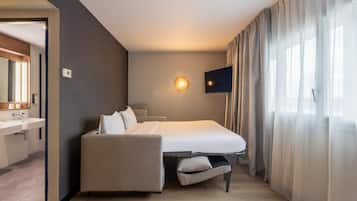 Superior Room, 1 King Bed with Sofa bed | Premium bedding, desk, laptop workspace, blackout curtains