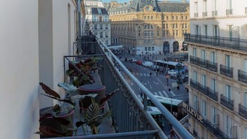 Uitzicht vanaf balkon