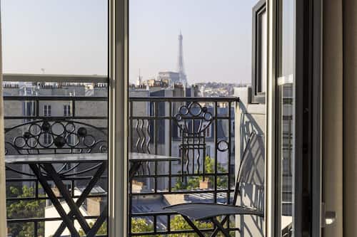 奢華客房, 露台 (View on the Eiffel Tower) | 客房景觀