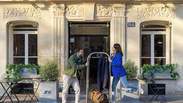 Façade de l’hébergement