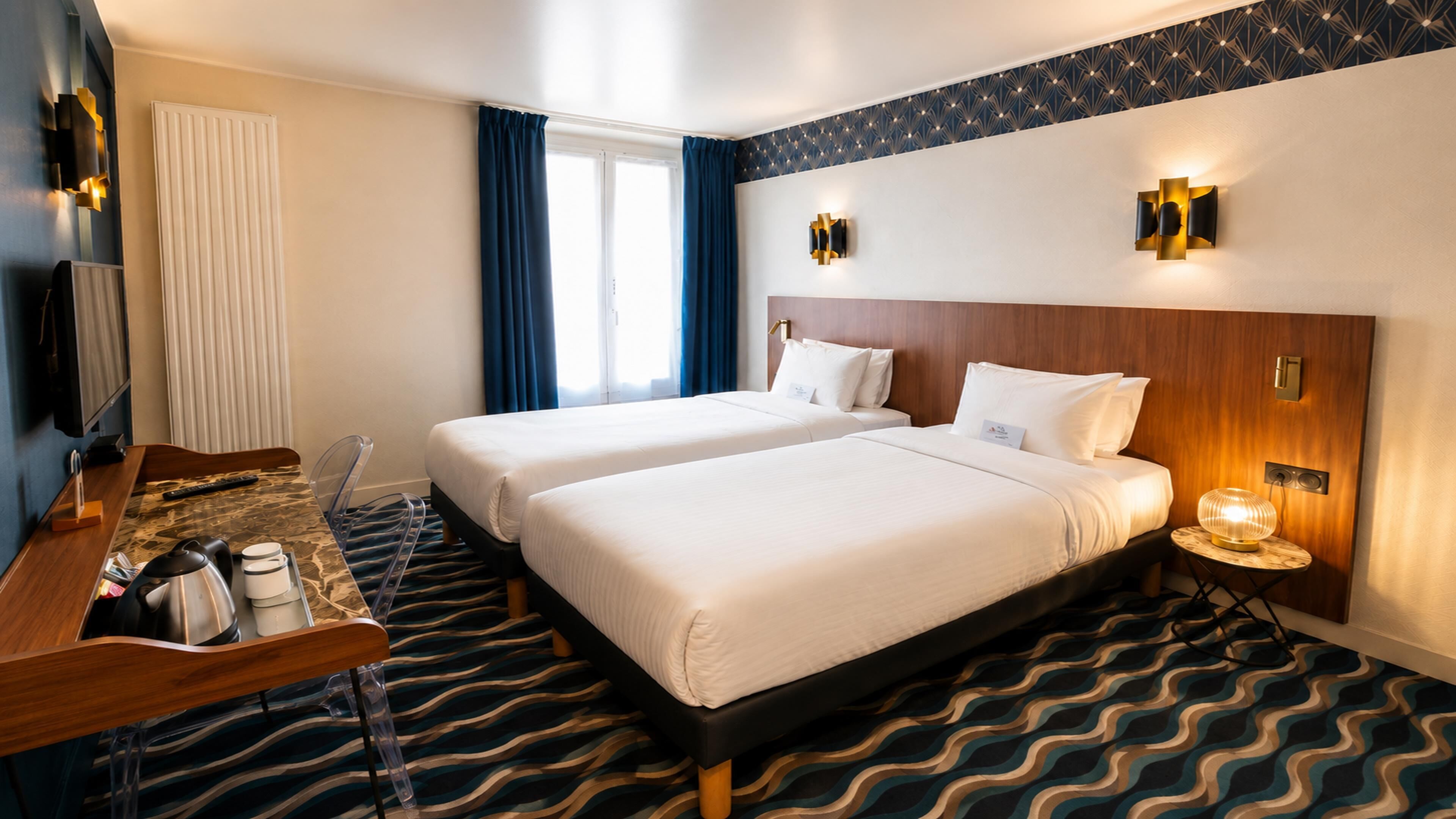 Coffres-forts dans les chambres, bureau, Wi-Fi gratuit