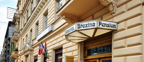 Entrée de l’hébergement