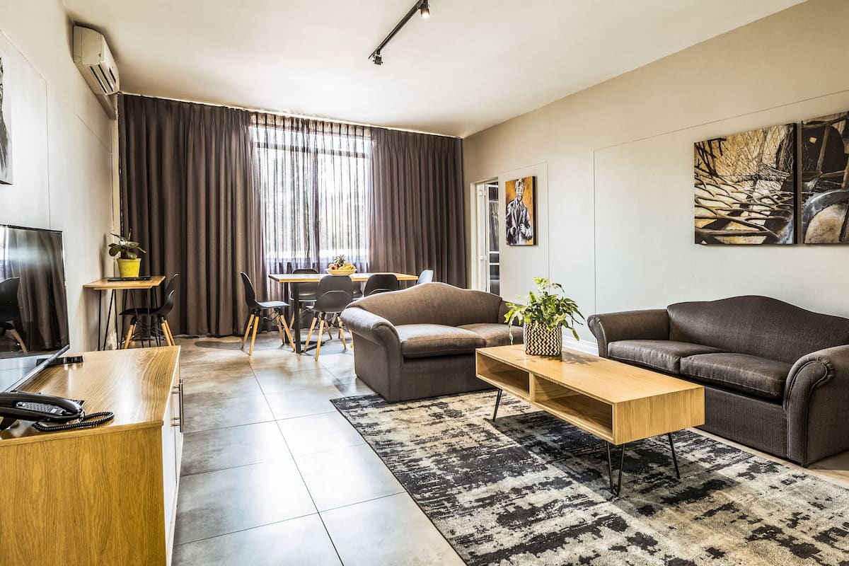 Appartement Ăconomique | 1 chambre, literie de qualitĂ© supĂ©rieure, matelas mĂ©moire de forme