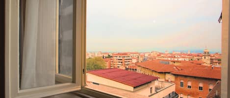 Blick von der Unterkunft