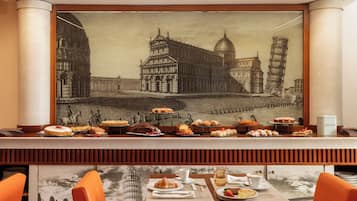 Morgenmadsbuffet hver dag mod et gebyr
