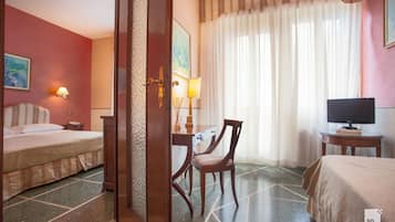 Standard Triple Room | Minibar, blackout drapes, free WiFi, bed sheets