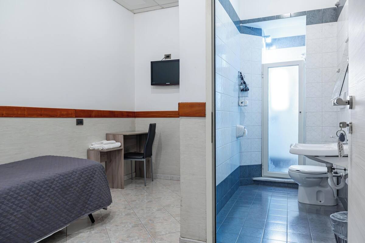 Single Room | Down comforters, desk, blackout drapes, soundproofing