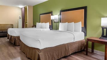 Desk, iron/ironing board, free WiFi, bed sheets
