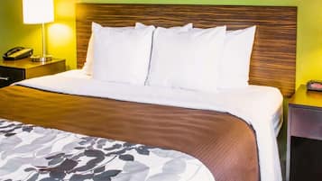 1 bedroom, premium bedding, desk, blackout drapes