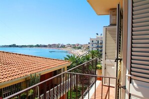 Uitzicht vanaf balkon