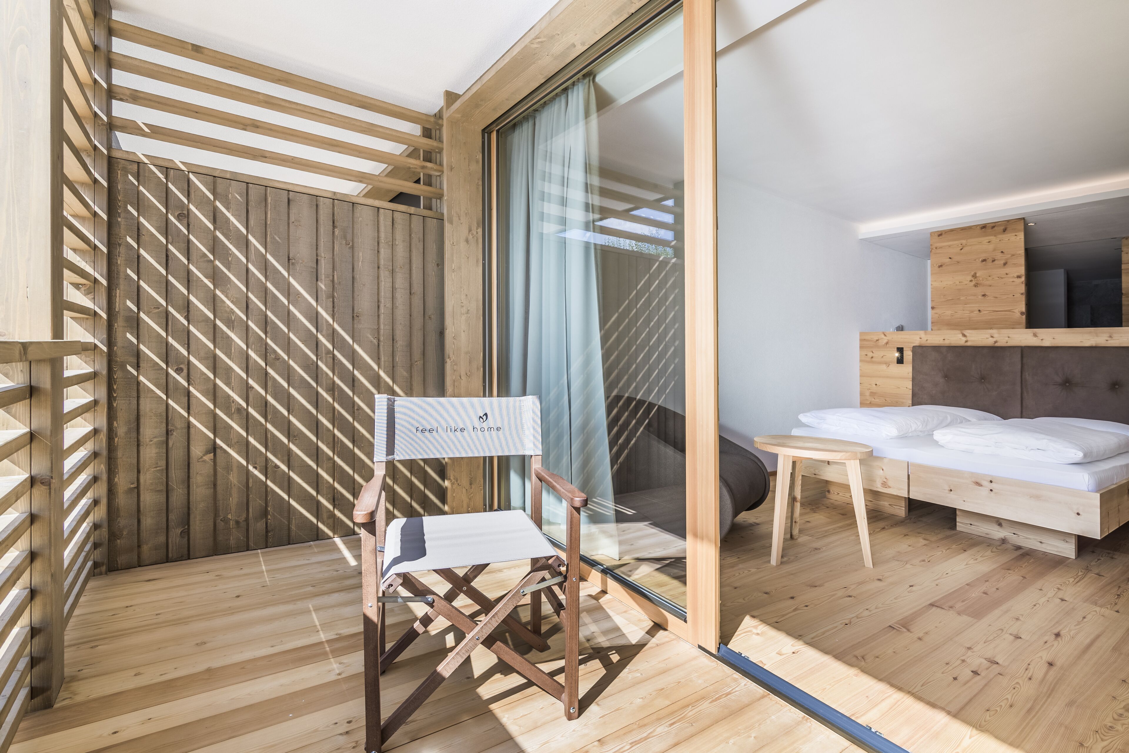 Suite Junior, balcon, côté jardin | Balcon