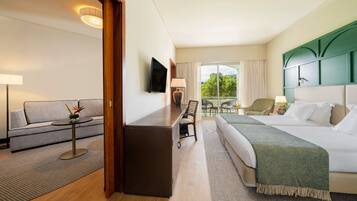 Family Triple Room, Ocean View | Minibar, in-room safe, desk, blackout curtains