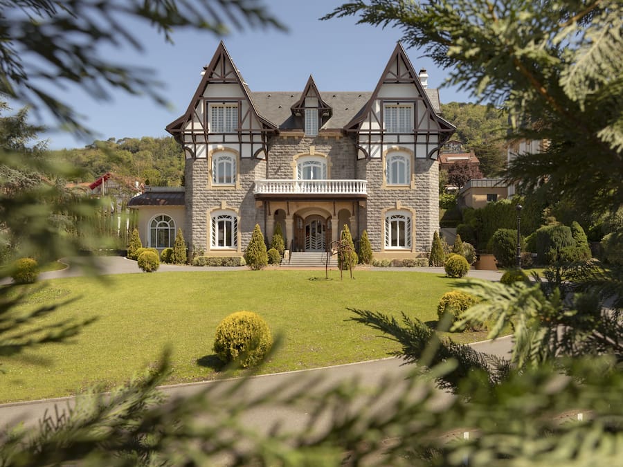 Fassade der Unterkunft