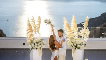 Außenbereich für Hochzeiten
