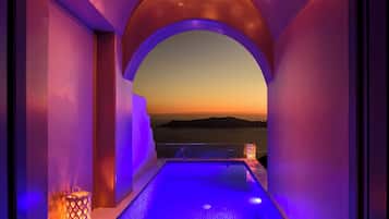 Pegasus Cave Hot Tub Suite | 高級寢具、迷你吧、房內夾萬、書桌