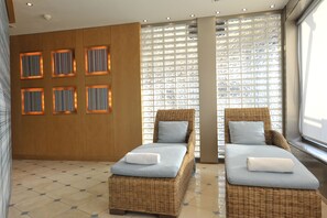 Salas de tratamientos para parejas, sauna, baño turco, masajes 