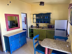 Classic Suite, 1 Queen Bed, Kitchenette | Private kitchen | Fridge, microwave - Siesta Suites Boutique Hotel (Cabo San Lucas)