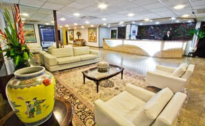 Zona de estar del vestíbulo