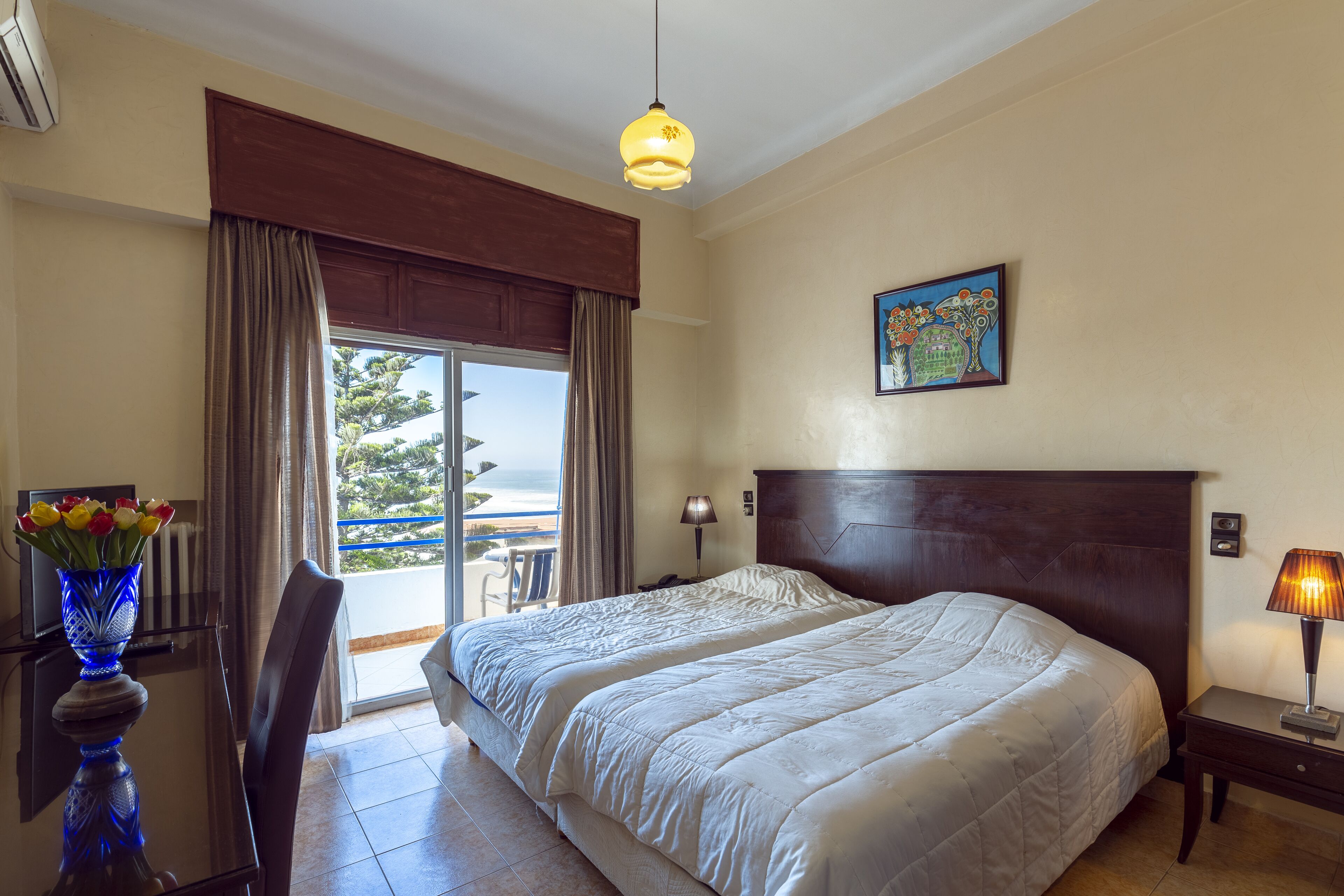 Minibar, in-room safe, desk, blackout curtains