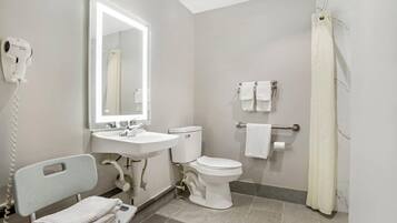 Room, 1 King Bed, Accessible, Non Smoking | Desk, blackout drapes, free WiFi, bed sheets
