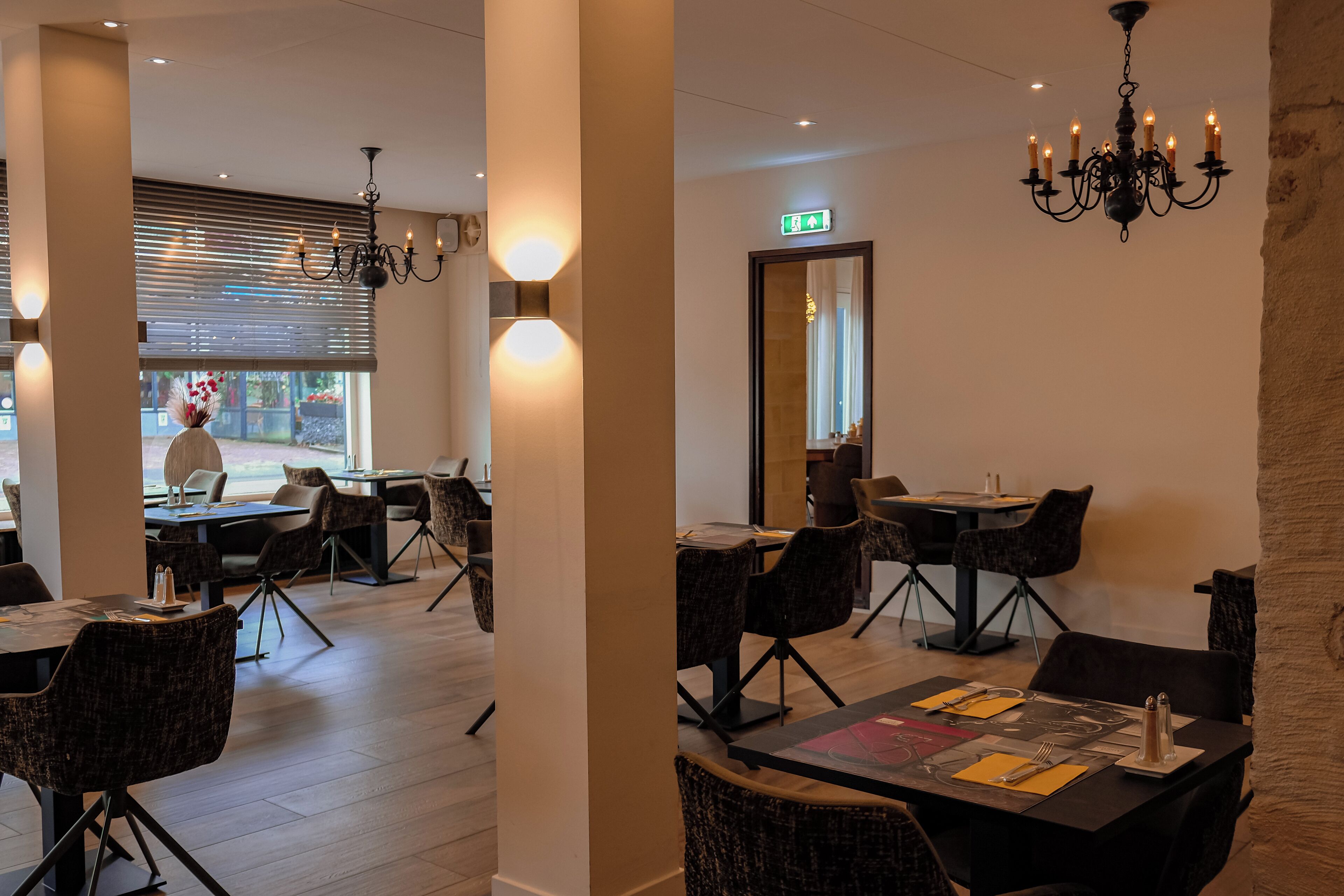 Frokostbuffé er inkludert