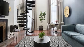 1 habitación y ropa de cama de alta calidad