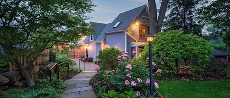 Fachada de la propiedad