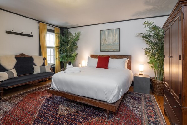 Chambre Deluxe (Cut and Run) | Literie de qualité supérieure, couette en duvet d'oie