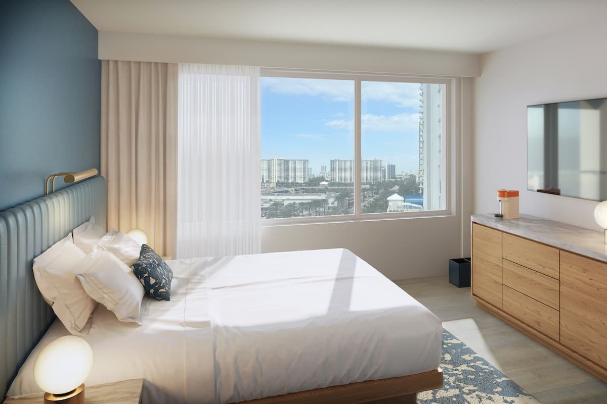 Suite, 1 trÚs grand lit, vue sur la ville | 1 chambre, minibar, coffre-fort, décor unique