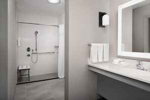 Regadera en el baño