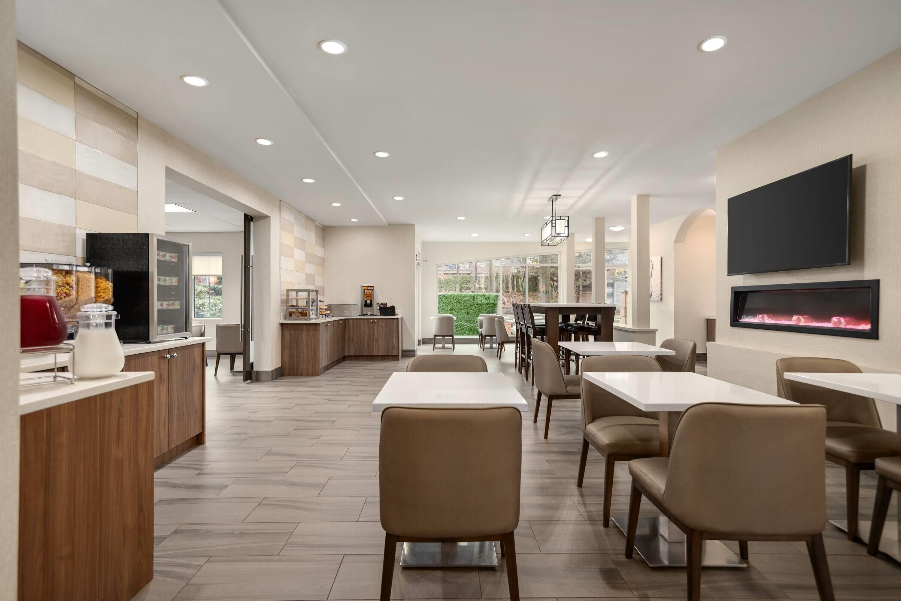 Gratis morgenmadsbuffet hver dag