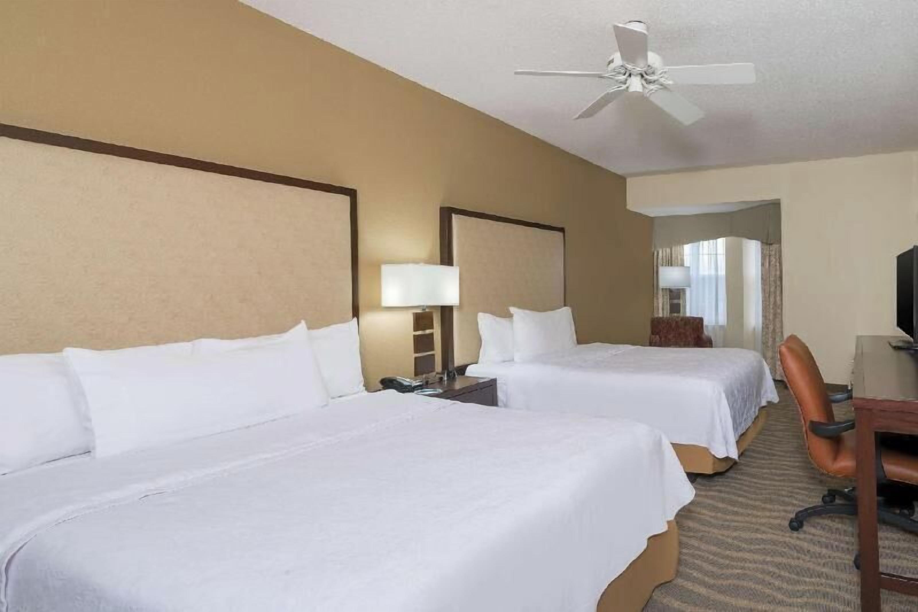 In-room safe, desk, iron/ironing board, free cribs/infant beds