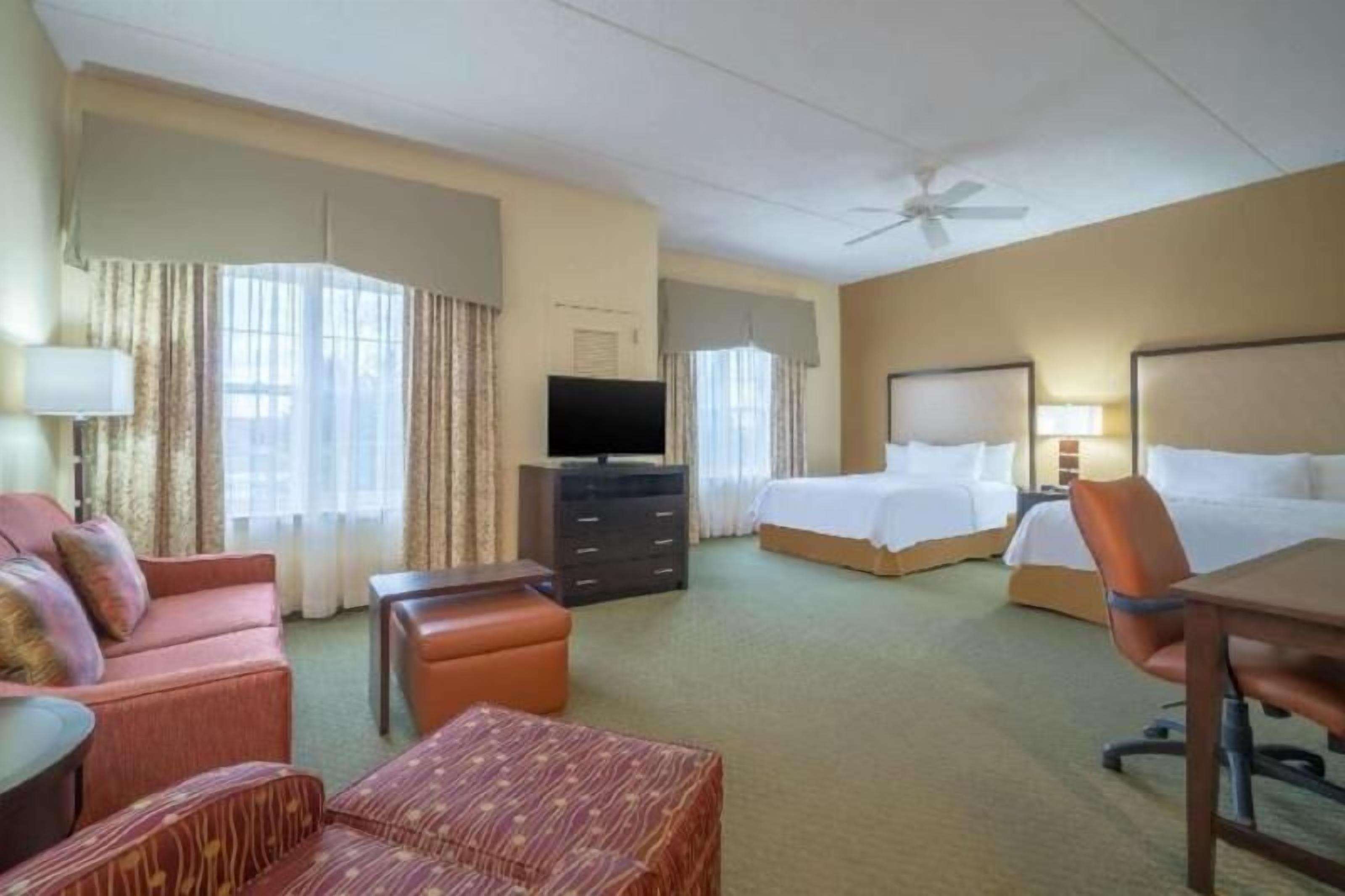 In-room safe, desk, iron/ironing board, free cribs/infant beds