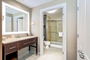 Douche de la salle de bain