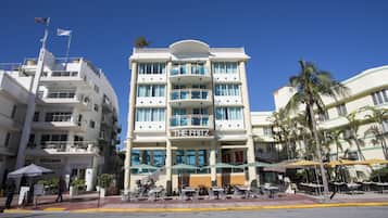 Overnatningsstedets facade