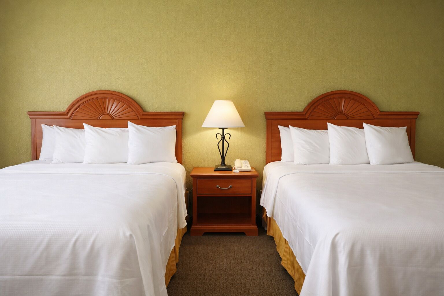 Pillow-top beds, desk, free cots/infant beds, free WiFi