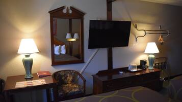 25-inch TV with satellite channels