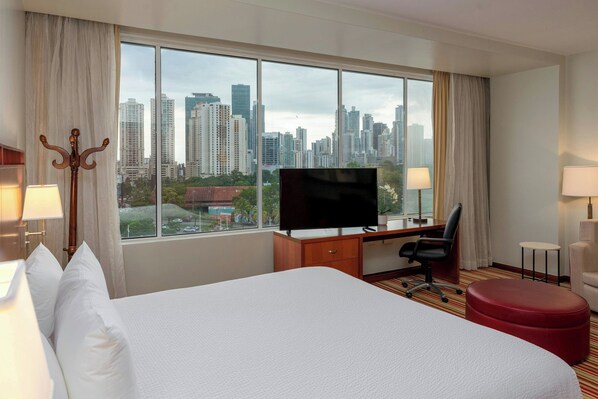 Executive-Zimmer, 1 King-Bett und Schlafsofa, Stadtblick