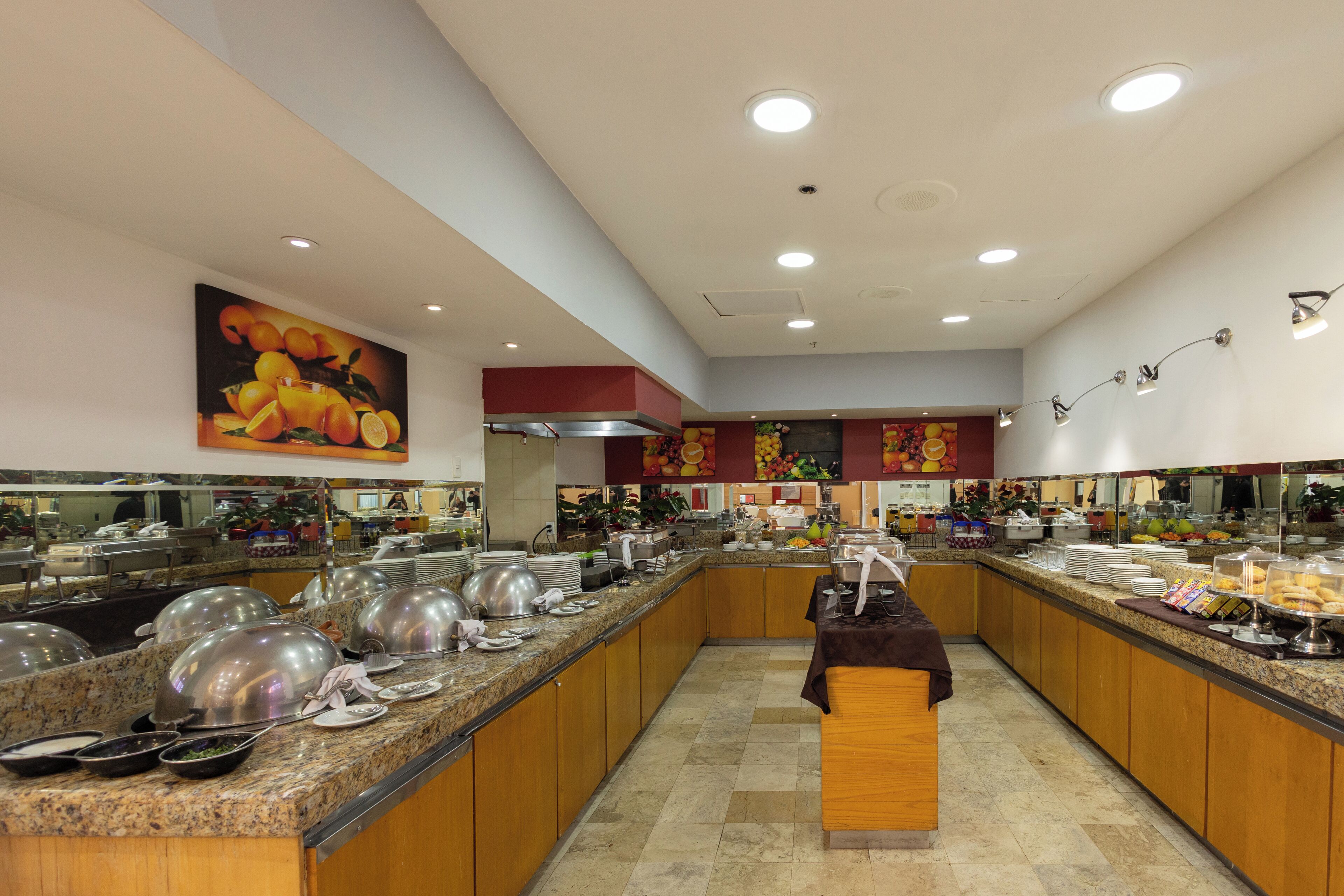 daily buffet breakfast (mxn 289 per person)