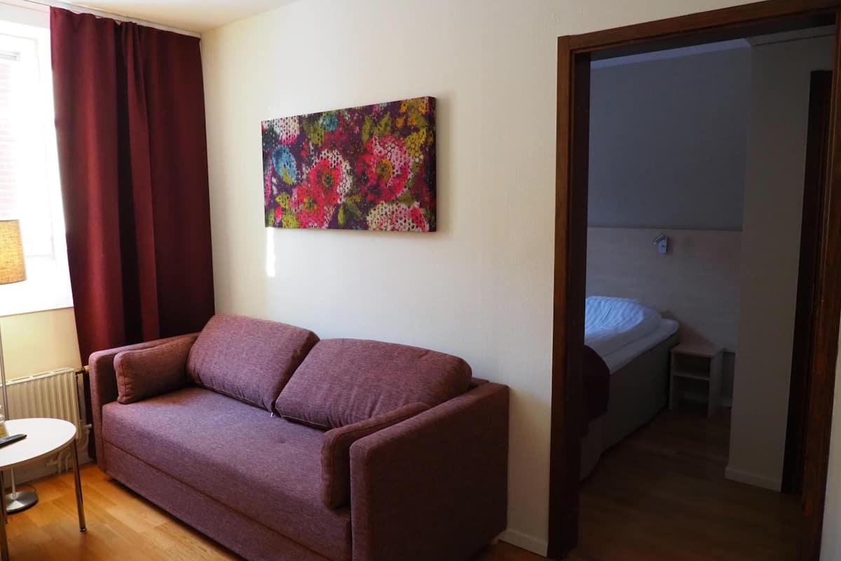 family double room | living room | tv